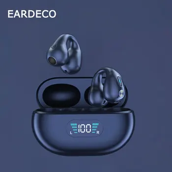 EARDECO Earclip True Wireless Bluetooth слушалки, слушалки TWS, водоустойчиви слушалки, безжични слушалки със сензорен контрол