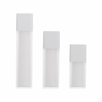 Бутилка безвъздушно помпа Матиран козметични контейнер за грижа за кожата 15 мл 30 мл 50 мл за еднократна употреба на Празни пластмасови бутилки за эмульсионного лосион