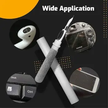 Инструмент за почистване на слушалки Bluetooth за Xiaomi Airdots 3Pro Здрав Комплект за Почистване на Слушалки Чиста Четка-Дръжка за Airpods Pro 3 2 1