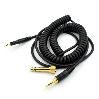 Преносимото аудио кабел за слушалки Audio-Technica ATH M50X M40X черно 23 август 2